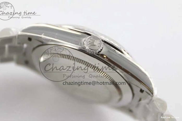 0126 FashionForward Day Date 40mm SS 904L Steel TWF 1:1 Best Edition Meteorite Crystal Dial on SS Bracelet A 2360